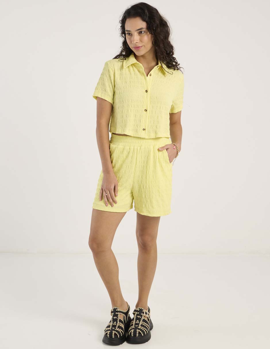 Blusa manga corta para mujer 3