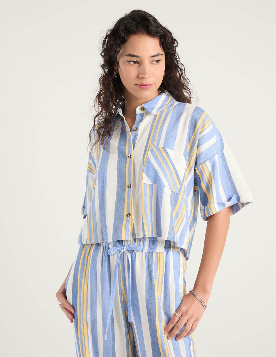 Blusa manga corta para mujer Blusa manga corta para mujer