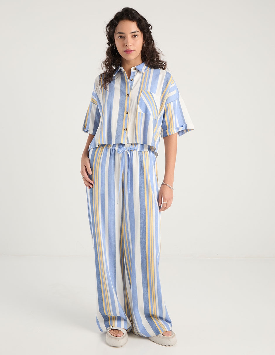 Blusa manga corta para mujer 3