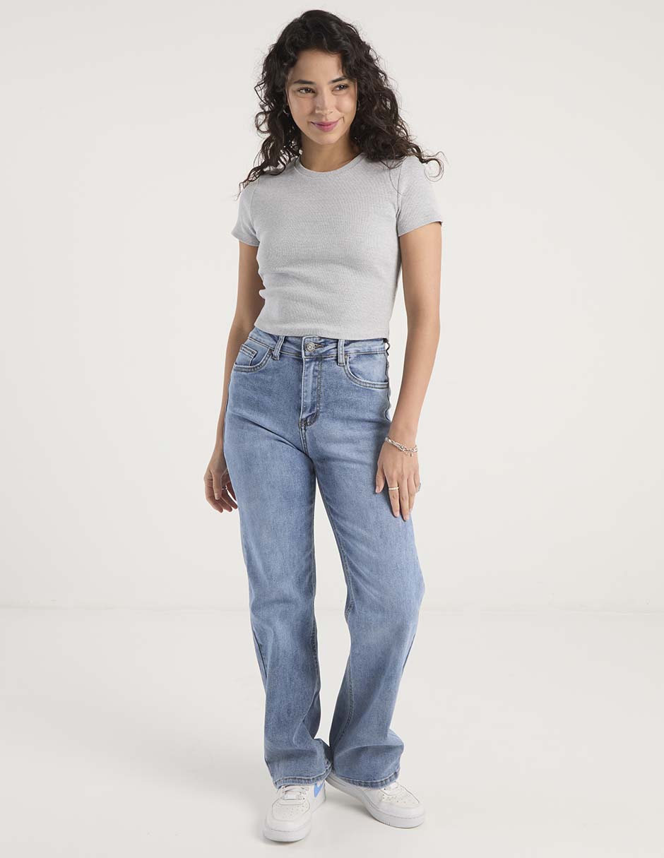 Jeans carpenter straight para mujer