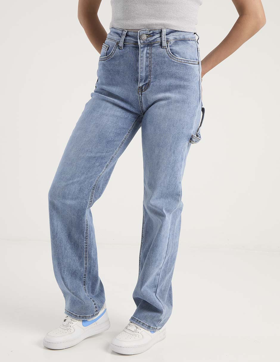 Jeans carpenter straight para mujer 2