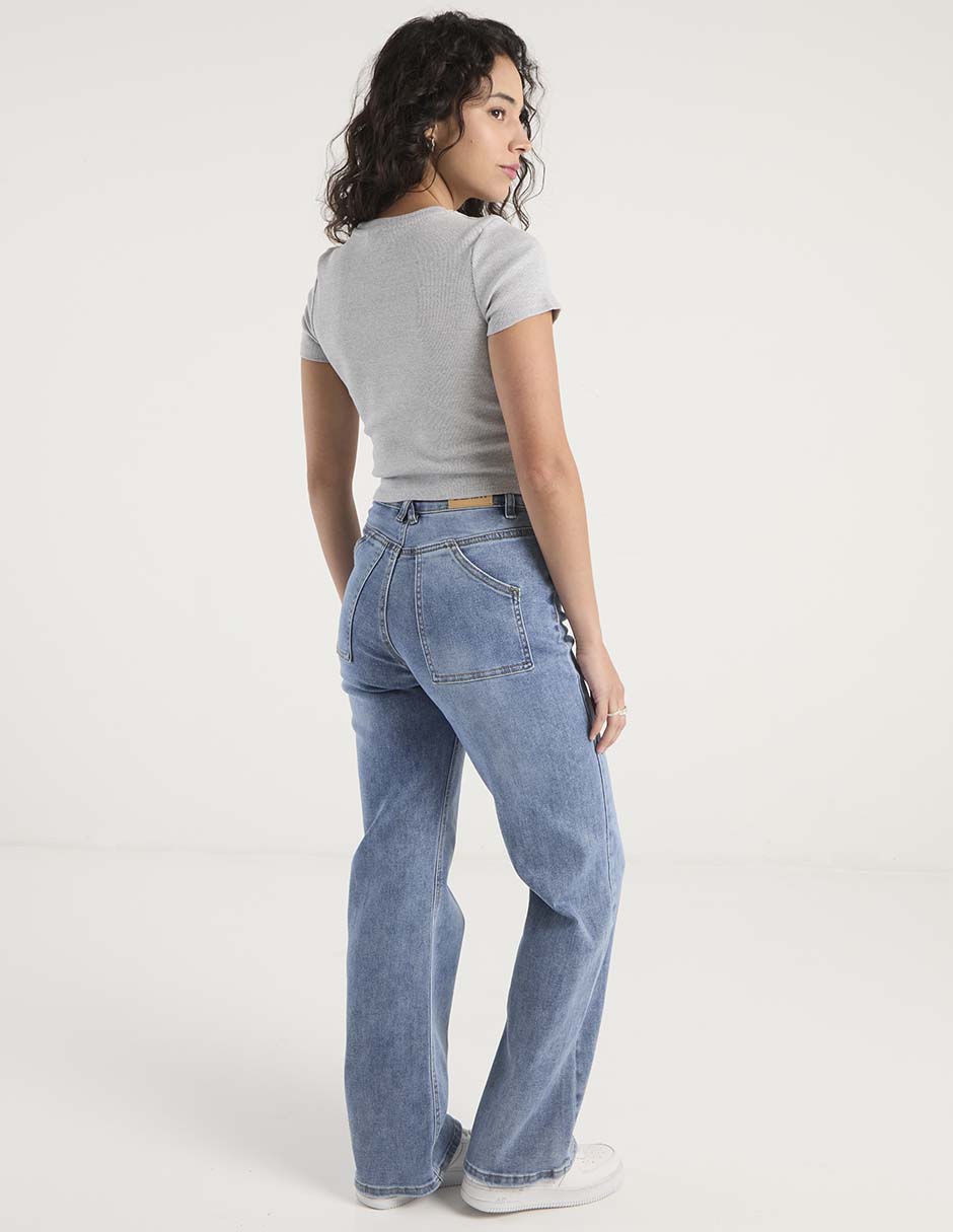 Jeans carpenter straight para mujer 6