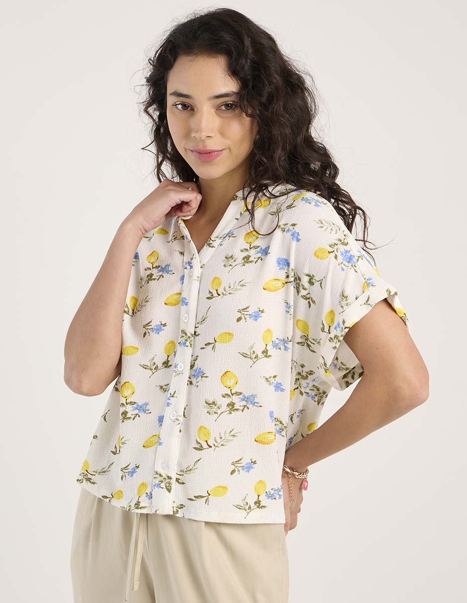 Blusa manga corta para mujer 2