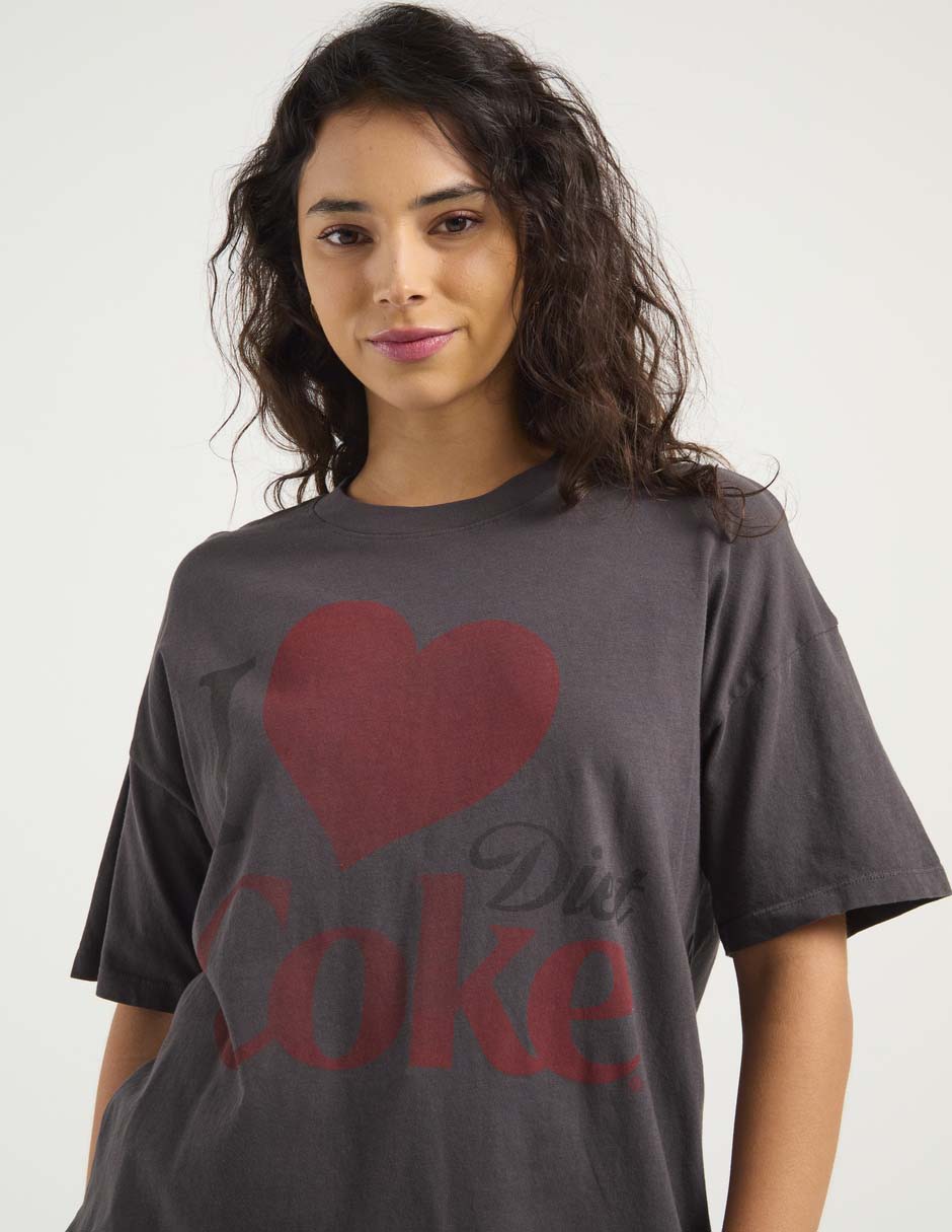 Playera manga corta cuello redondo para mujer 4