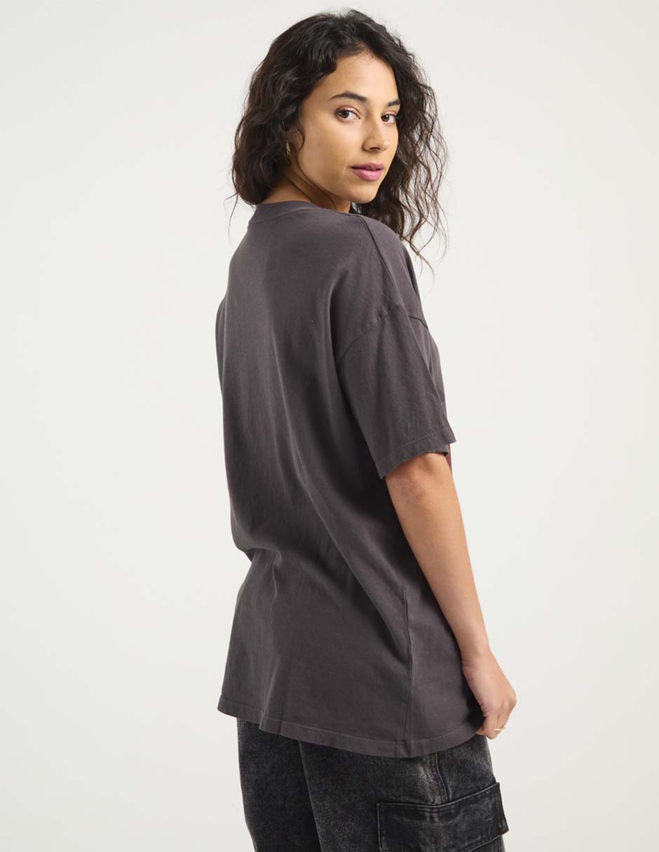 Playera manga corta cuello redondo para mujer 6