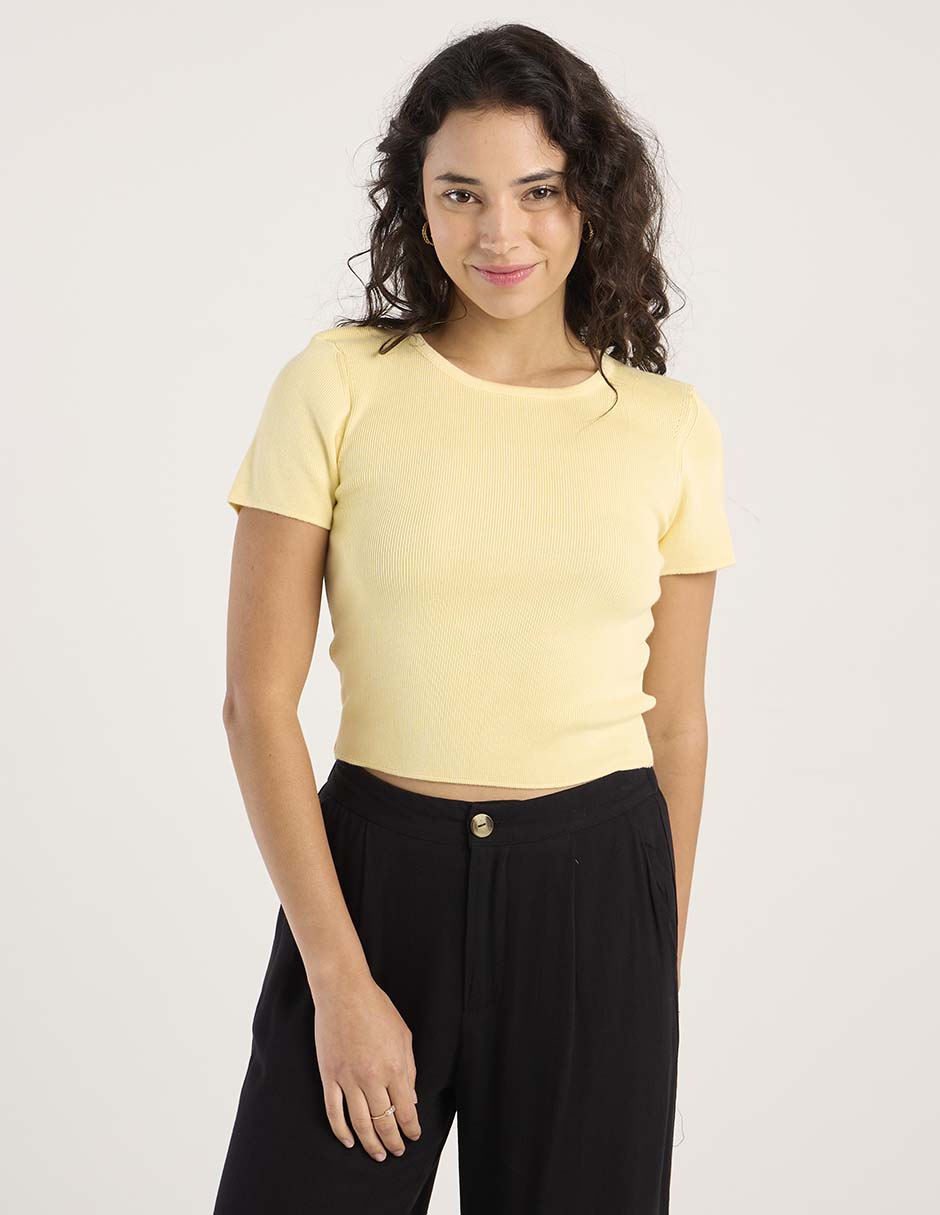 Blusa manga corta para mujer 2