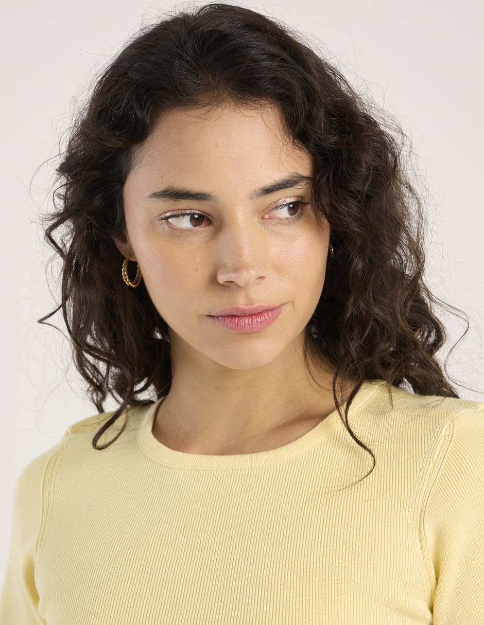 Blusa manga corta para mujer 4