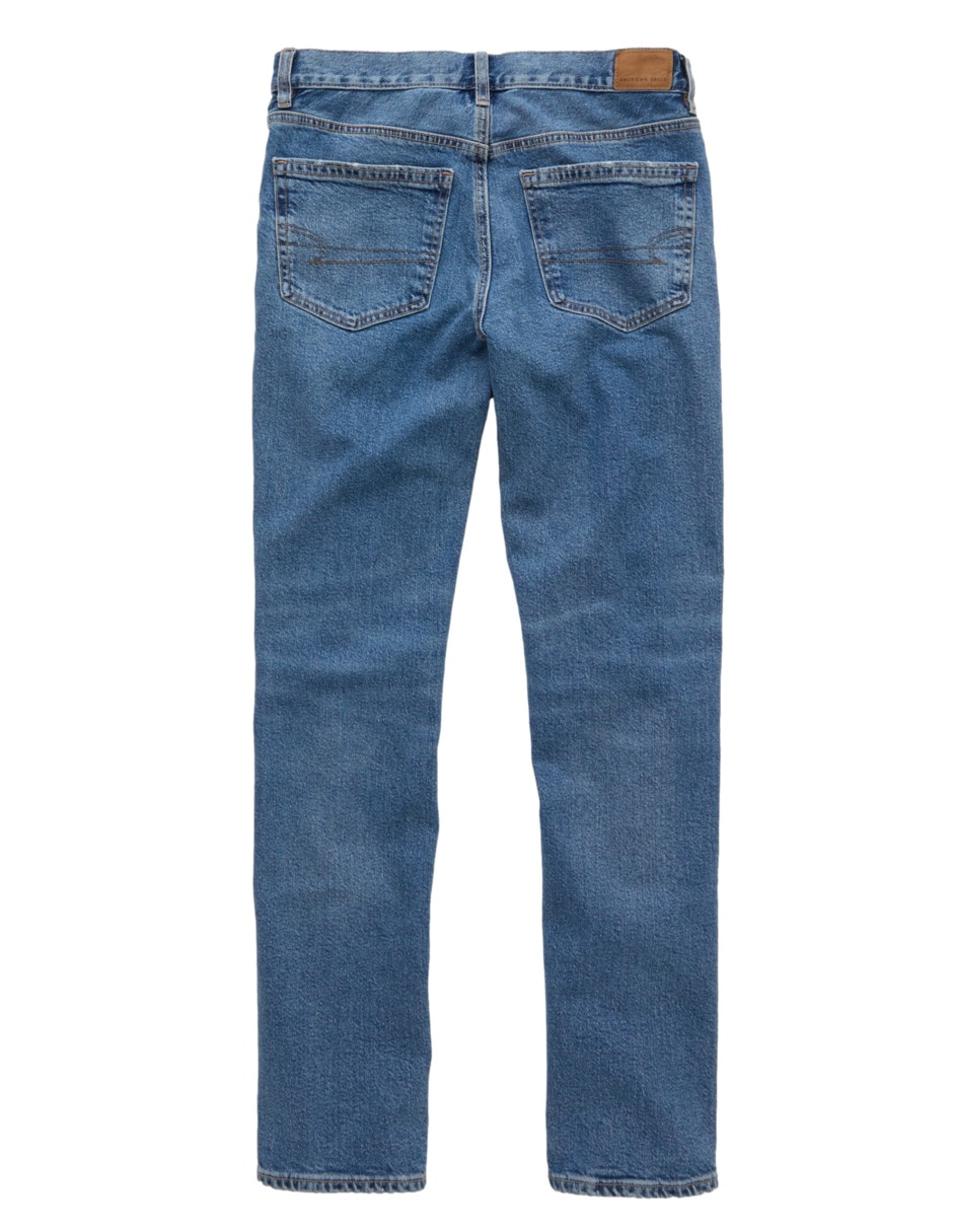 Jeans straight cintura para mujer 4