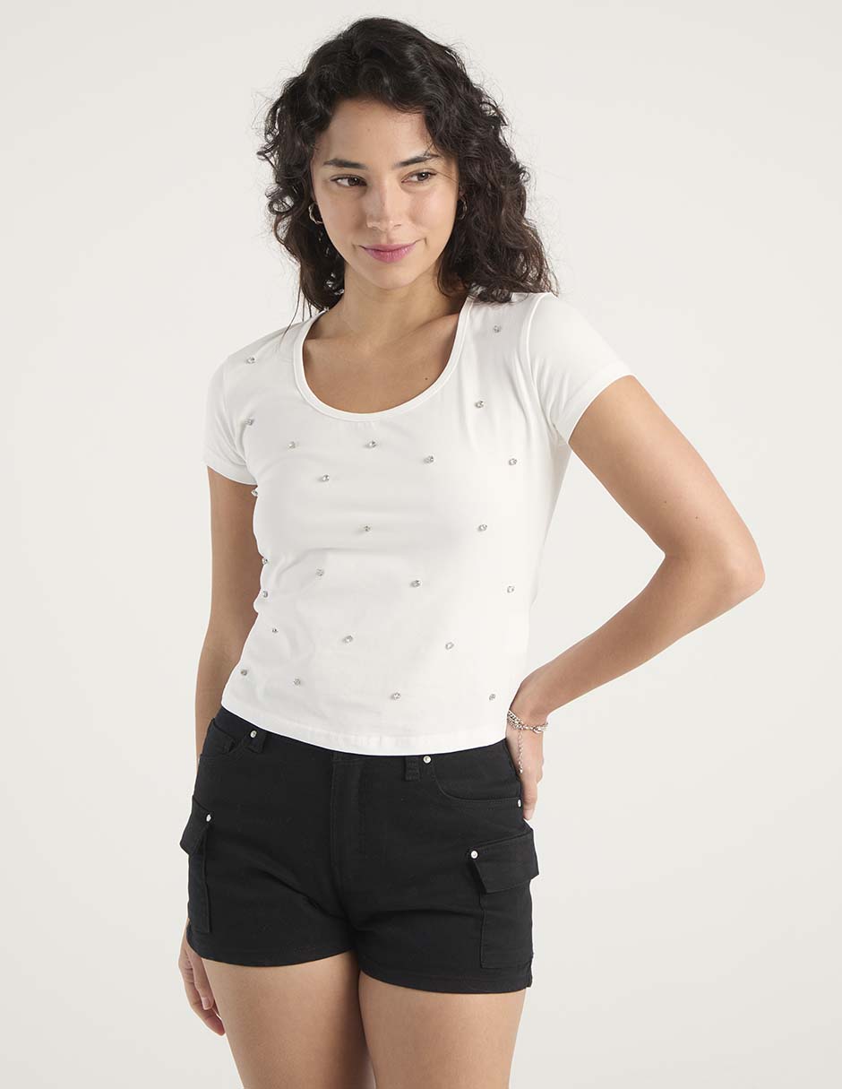 Short de algodón para mujer 2