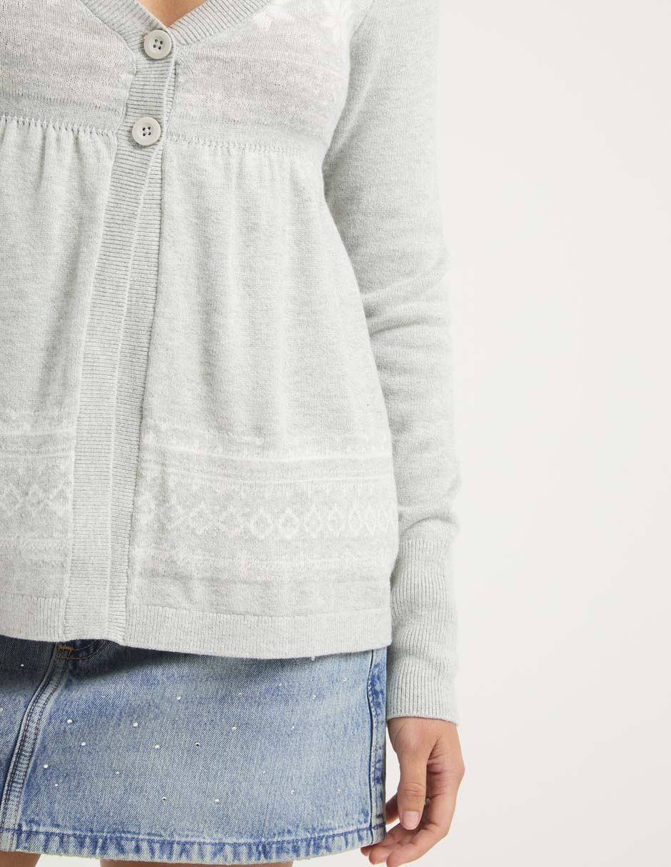 Suéter cuello v para mujer 5