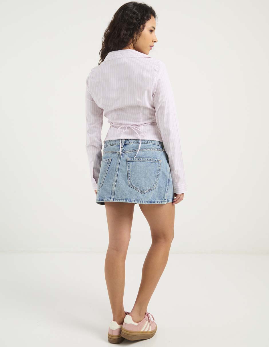 Falda mini a la cadera 6