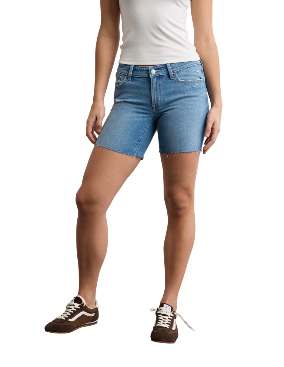 Bermuda de algodón para mujer