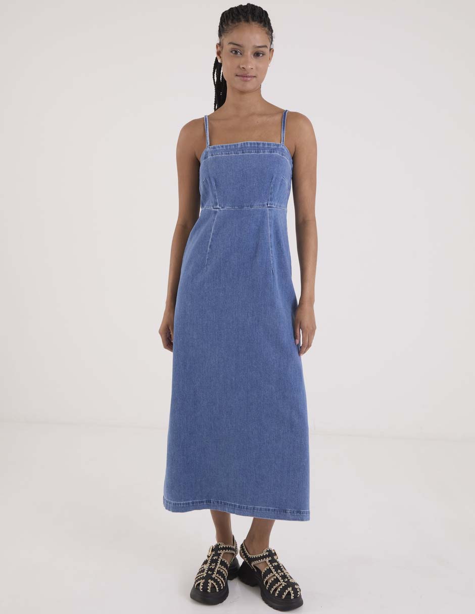 Vestido crop casual para mujer