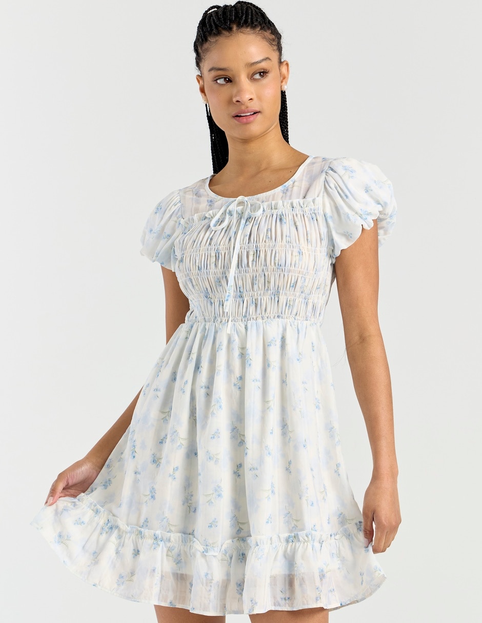Vestido corto casual para mujer