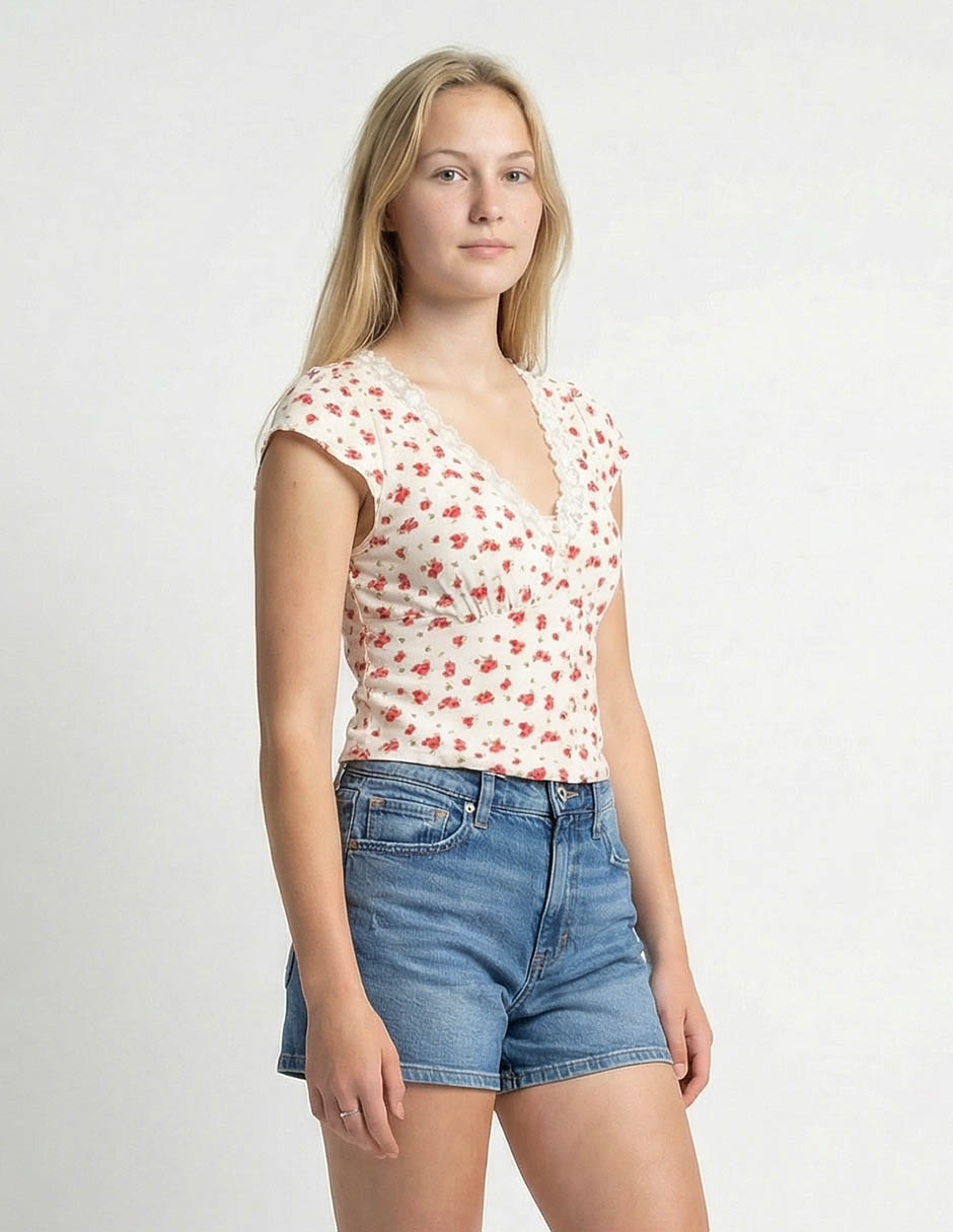 Short de mezclilla para mujer