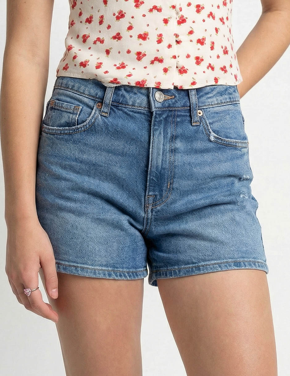 Short de mezclilla para mujer 4
