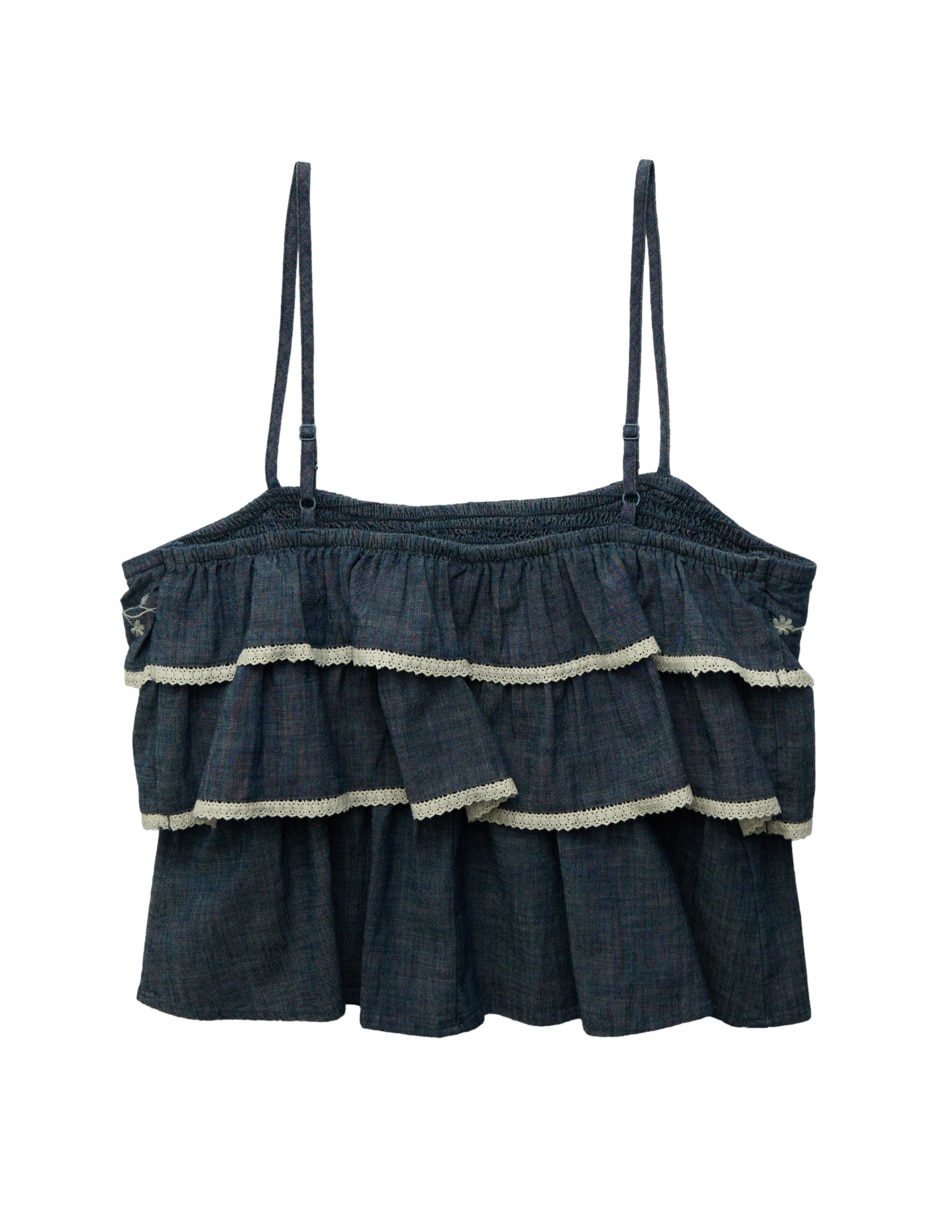 Top escote cuadrado tirante ajustable 2