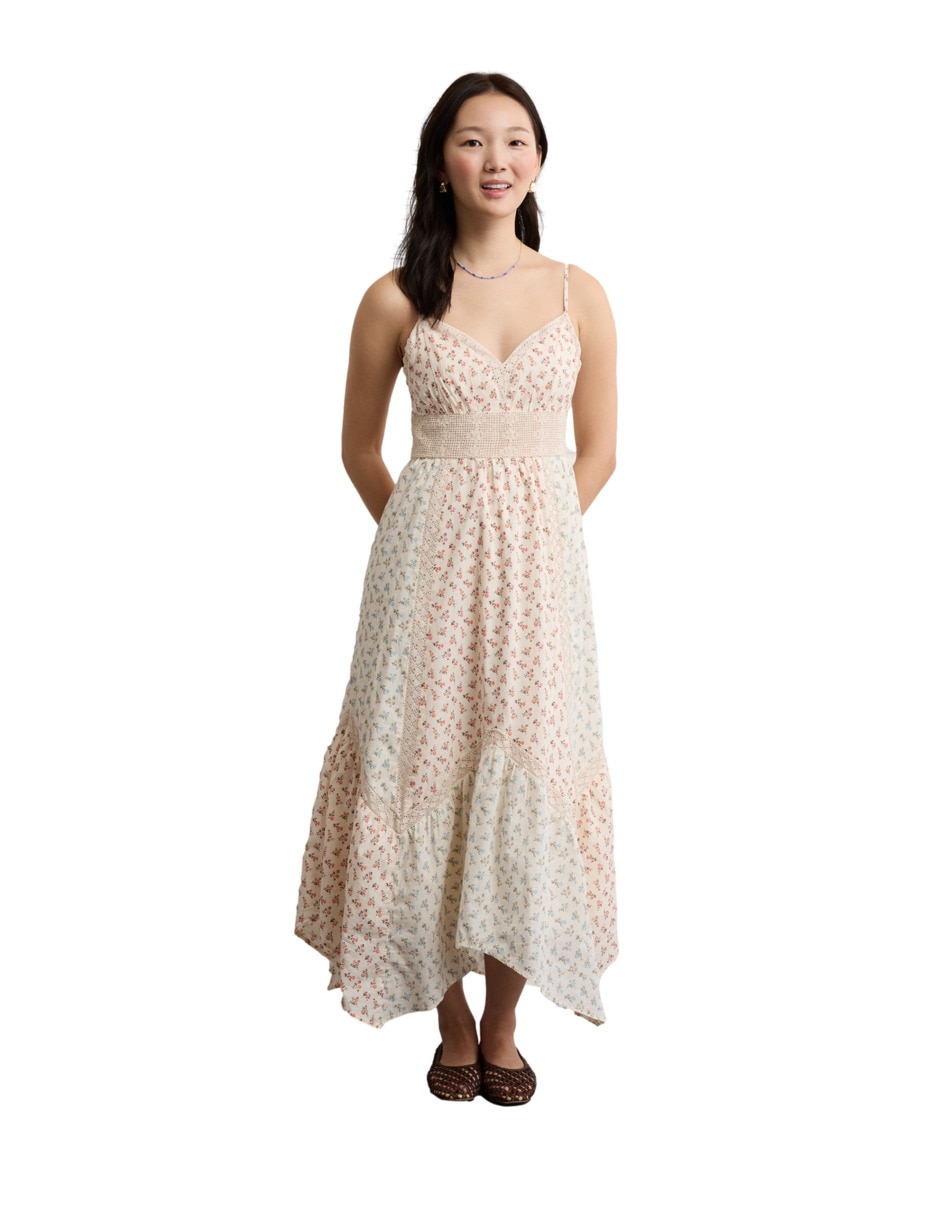 Vestido midi casual para mujer Vestido midi casual para mujer