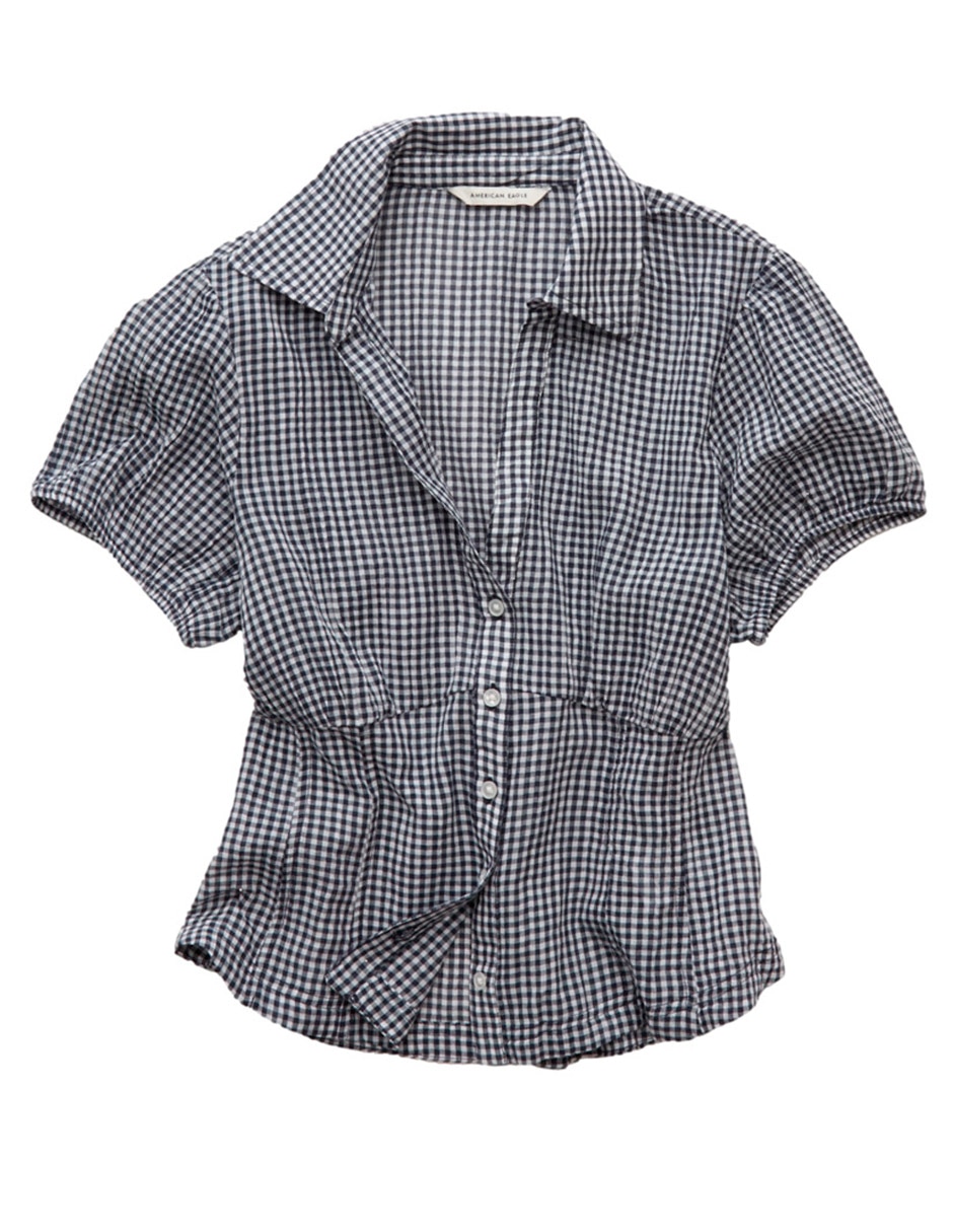 Blusa manga corta para mujer 3