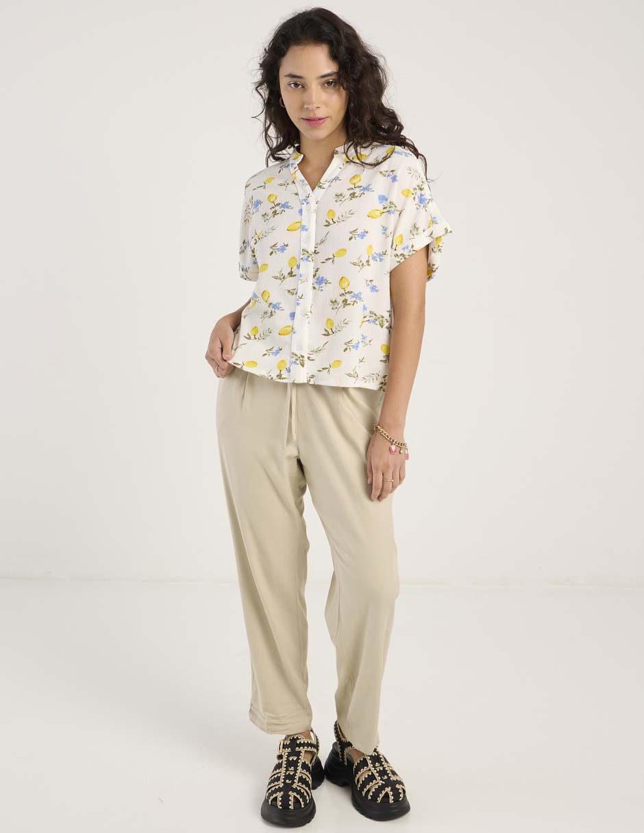 Pantalón jogger relajado para mujer