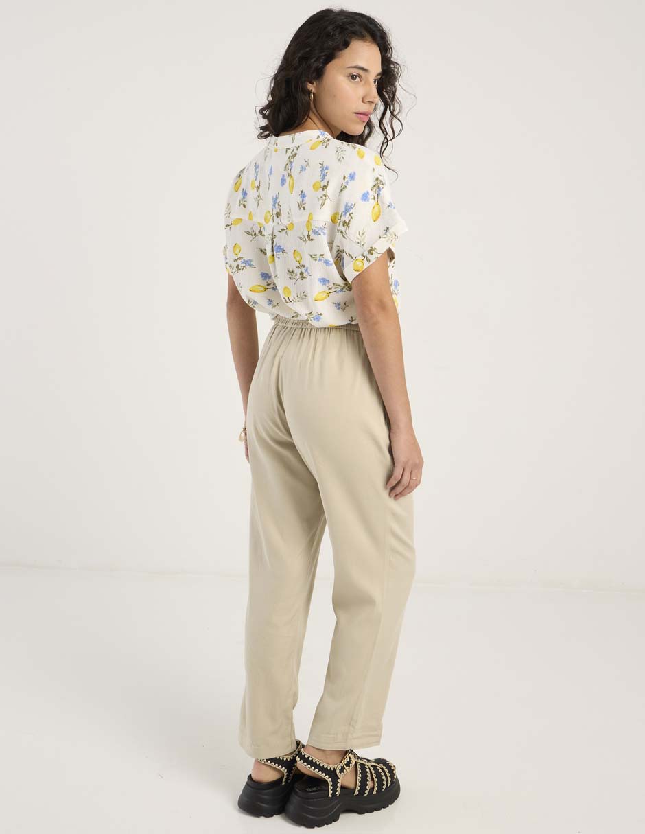 PANTALÓN S/PINZAS COFFEE BE, CH, BEIGE