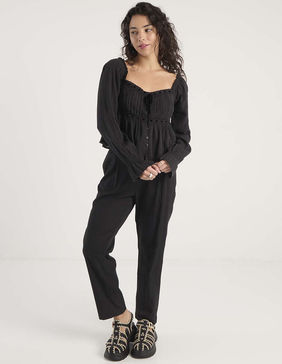 Pantalón jogger relajado para mujer 3