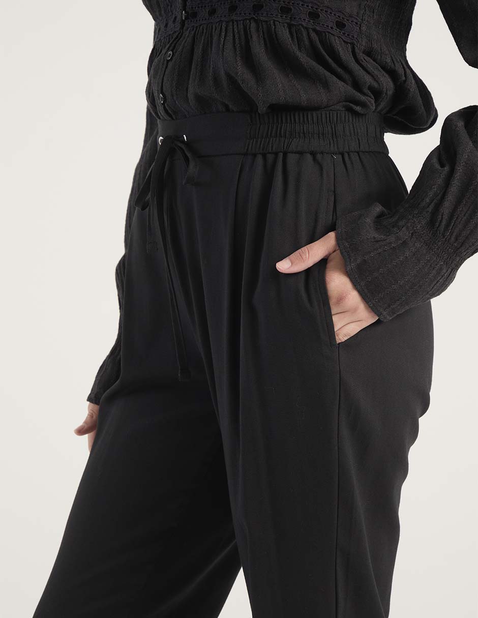 Pantalón jogger relajado para mujer 4