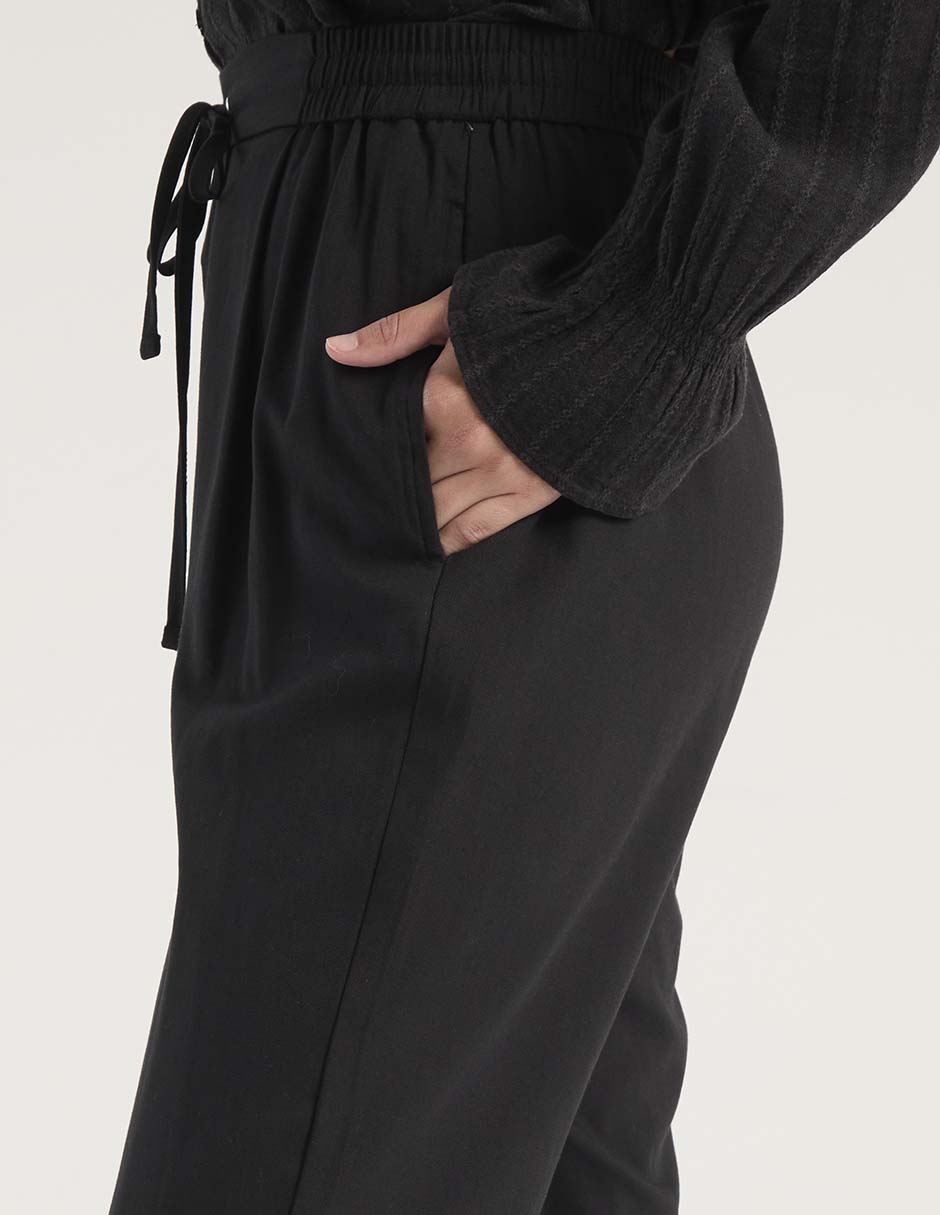 Pantalón jogger relajado para mujer 5
