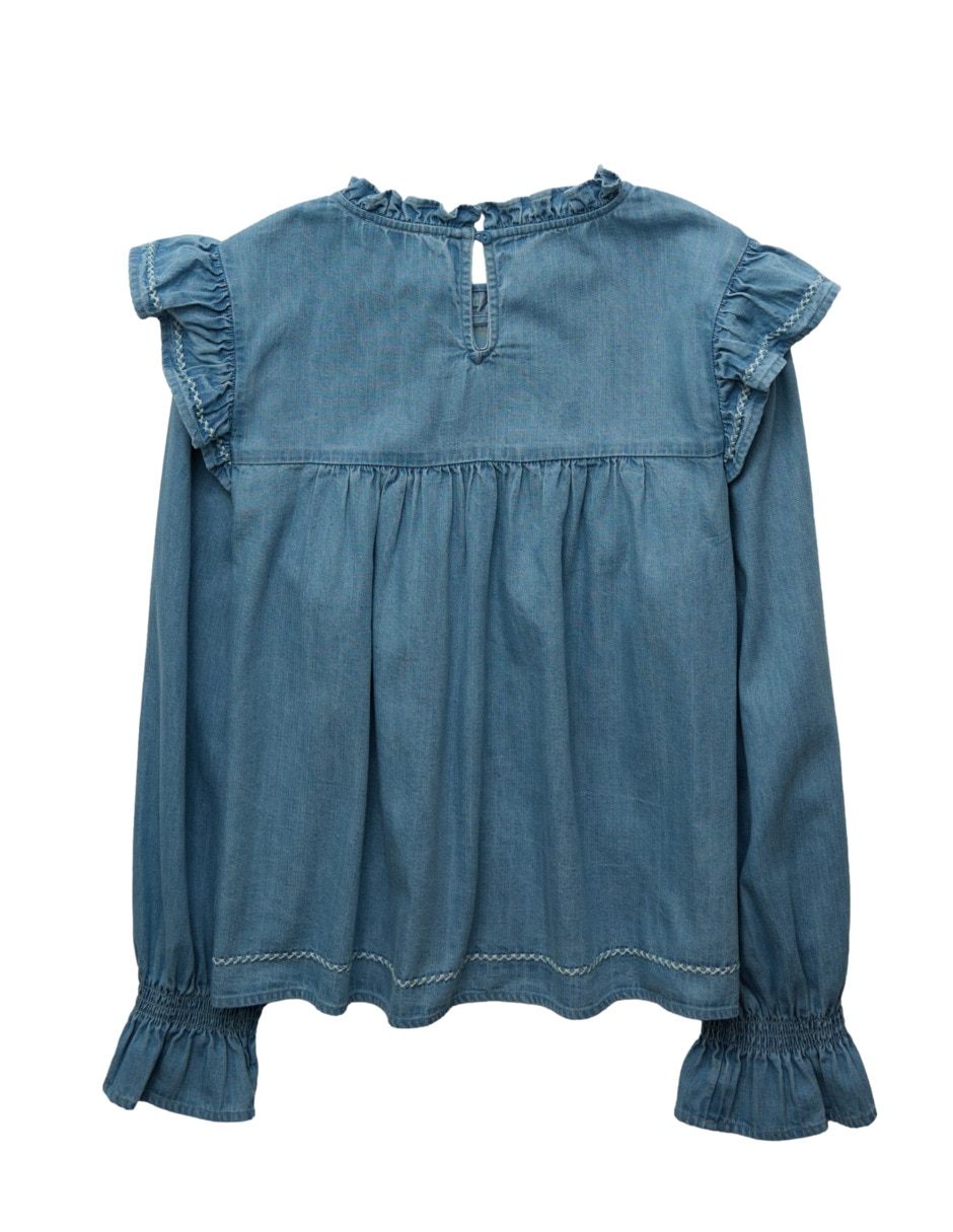 Blusa manga larga para mujer 2