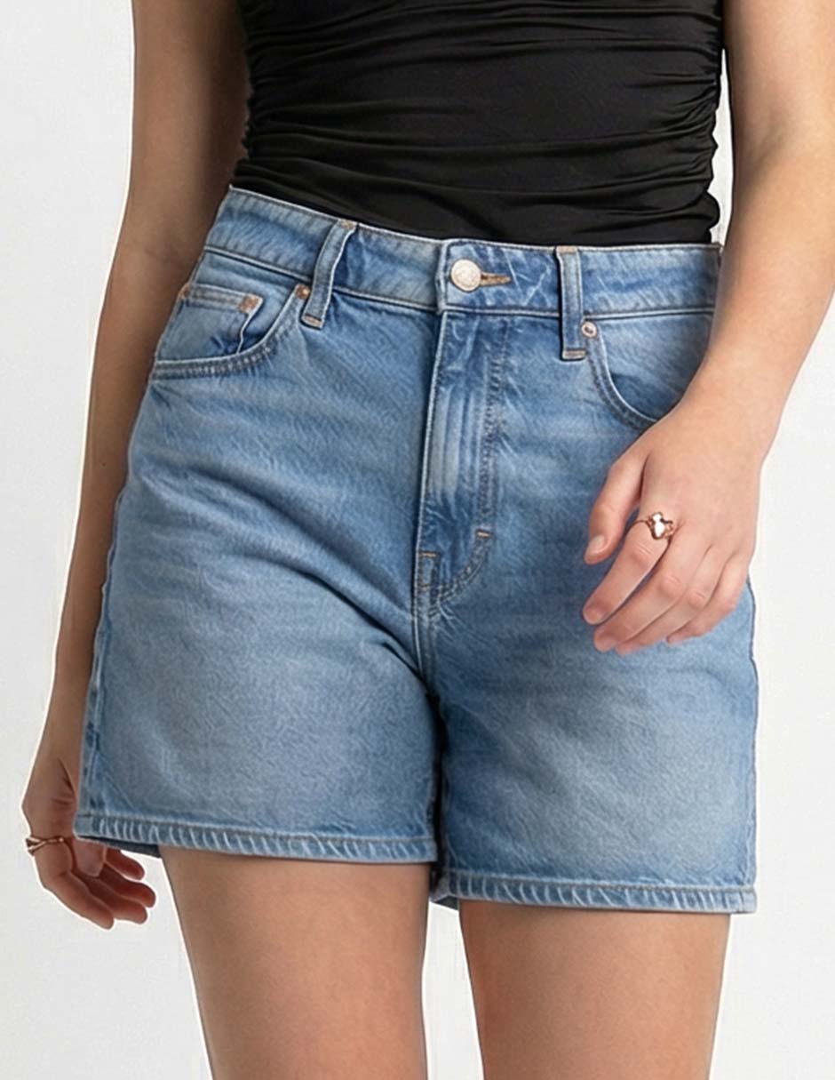 Short de mezclilla para mujer 4