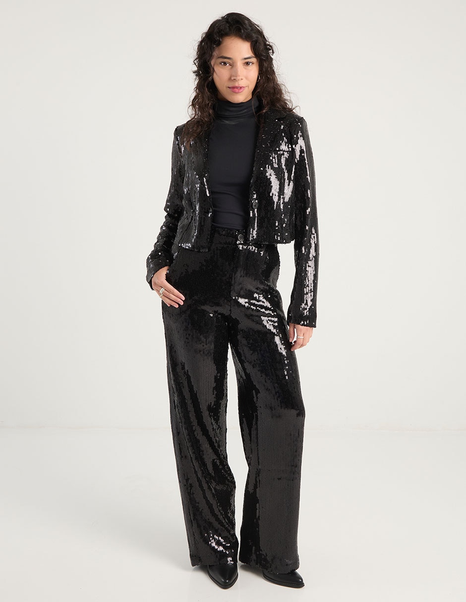 Pantalón relaxed wide leg para mujer 2