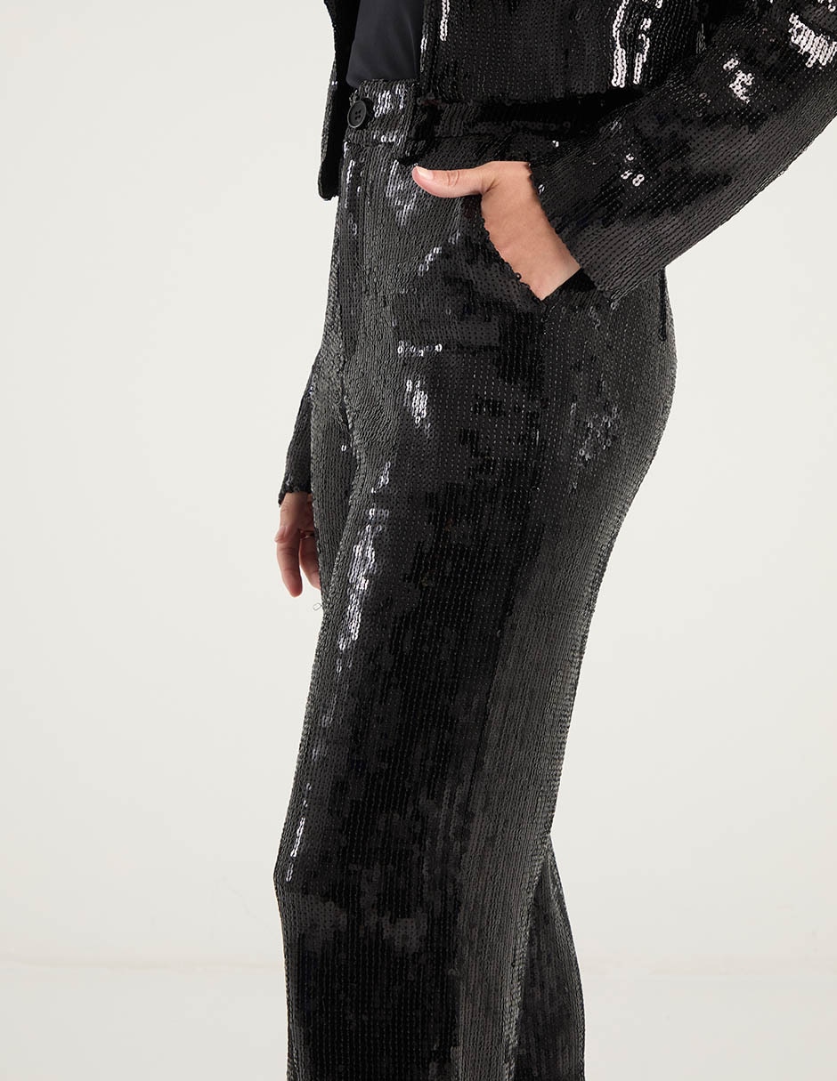 Pantalón relaxed wide leg para mujer 4