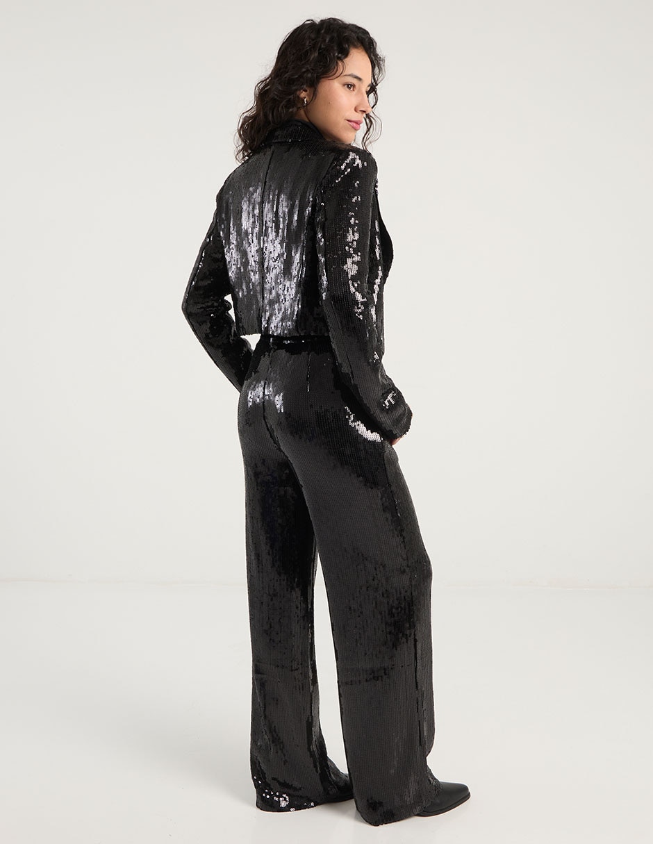 Pantalón relaxed wide leg para mujer 6