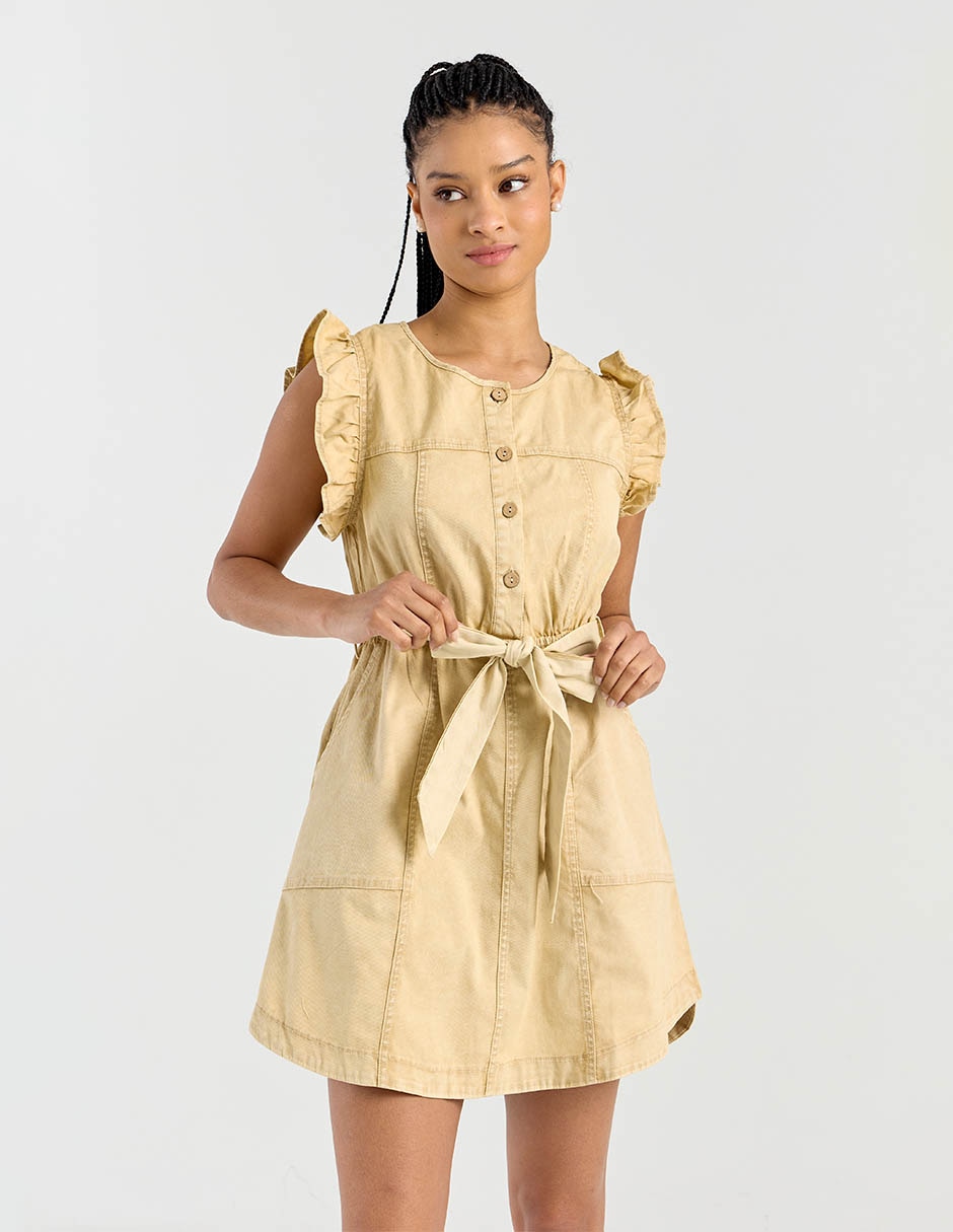 Vestido corto casual para mujer