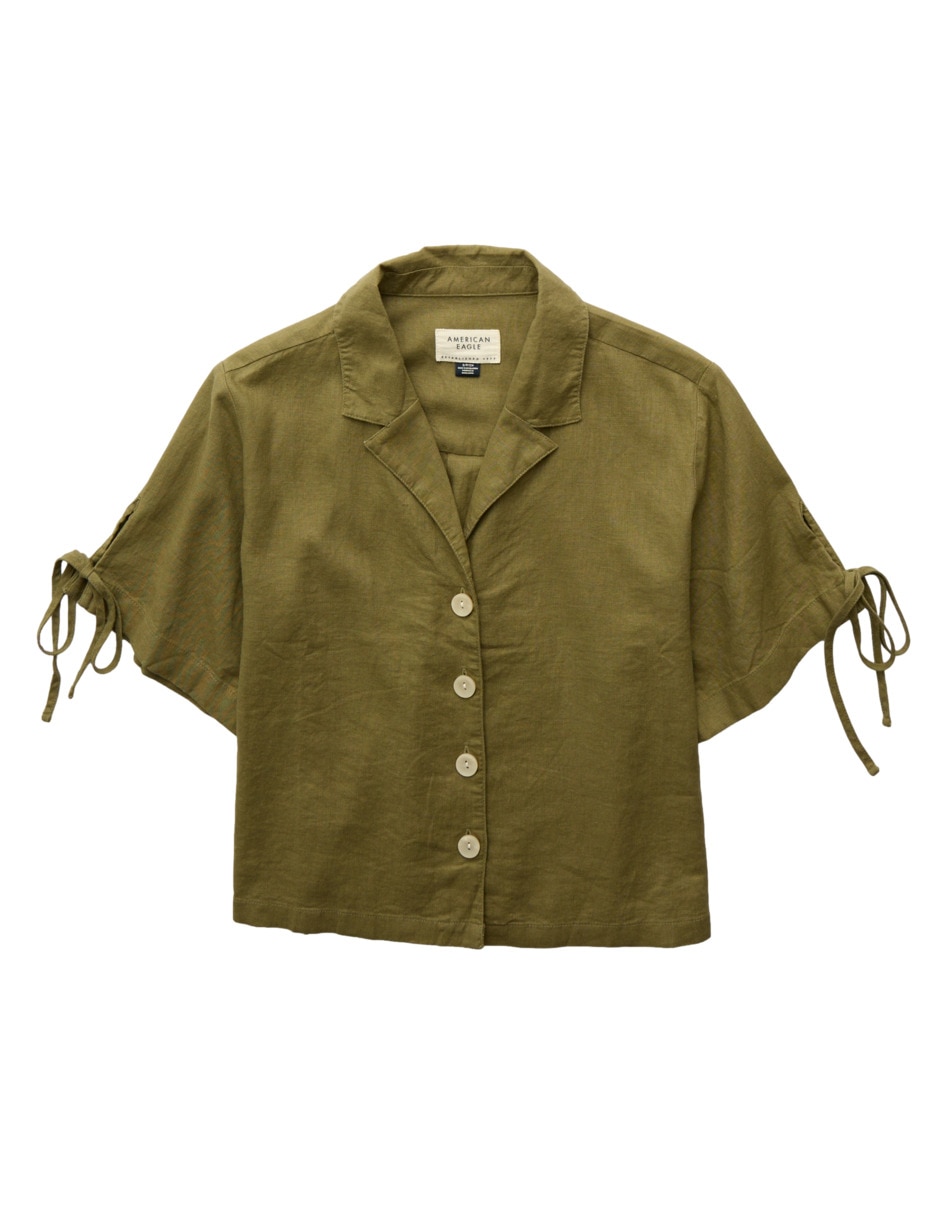 Blusa manga corta para mujer 3