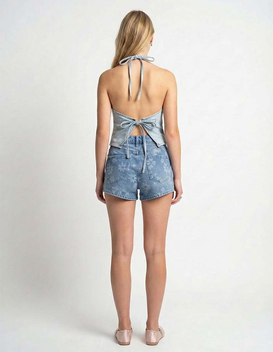 Short de algodón para mujer 2
