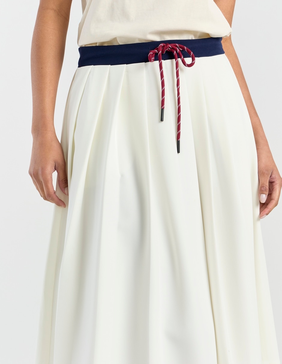 FALDA COFFEE BEAN S14886 FA, G, BLANCO