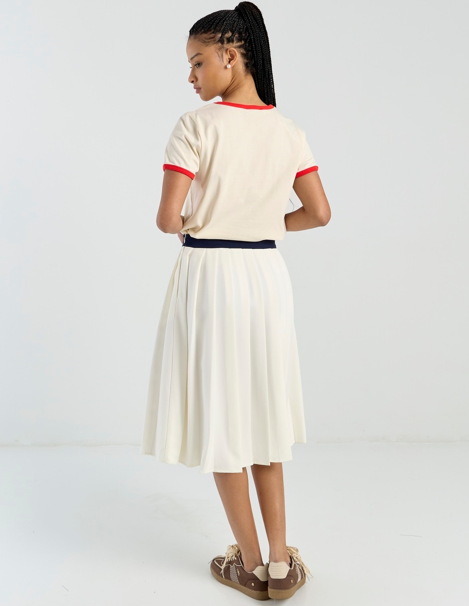 FALDA COFFEE BEAN S14886 FA, G, BLANCO