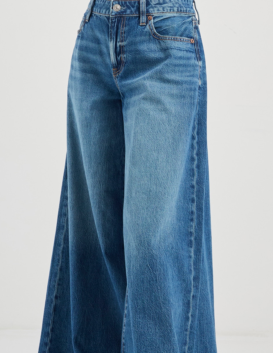 Jeans wide leg para mujer 10