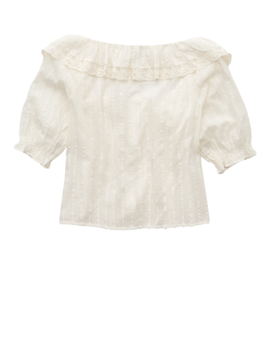 Blusa manga corta para mujer 2
