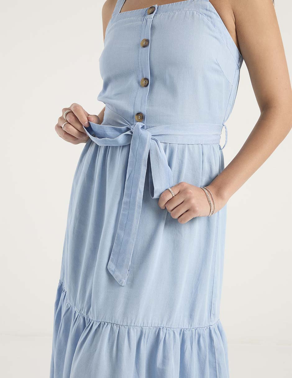 Vestido midi casual para mujer 5