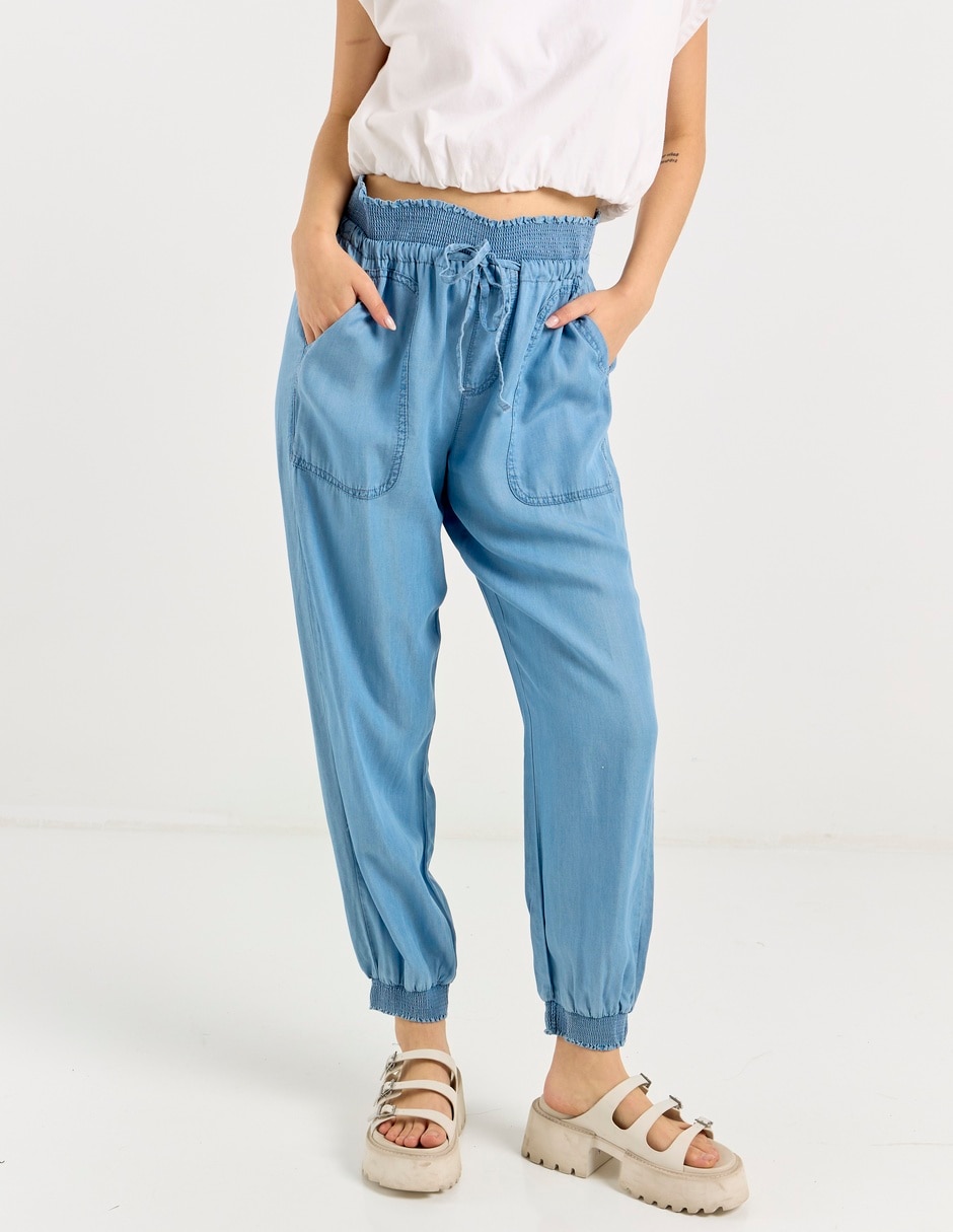 Pantalón jogger slim para mujer 2