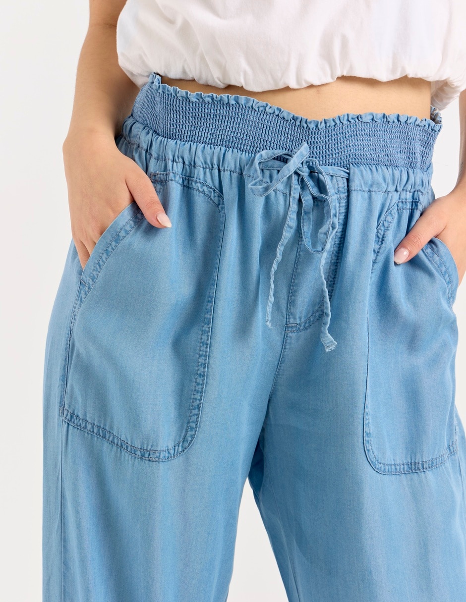 Pantalón jogger slim para mujer 4