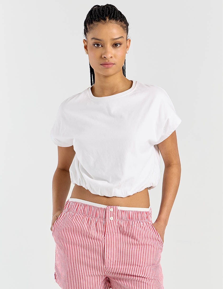 SHORT C/PINZAS COFFEE BEAN NT, G, ROJO