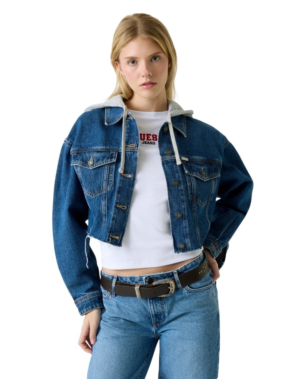 Chamarra denim para mujer