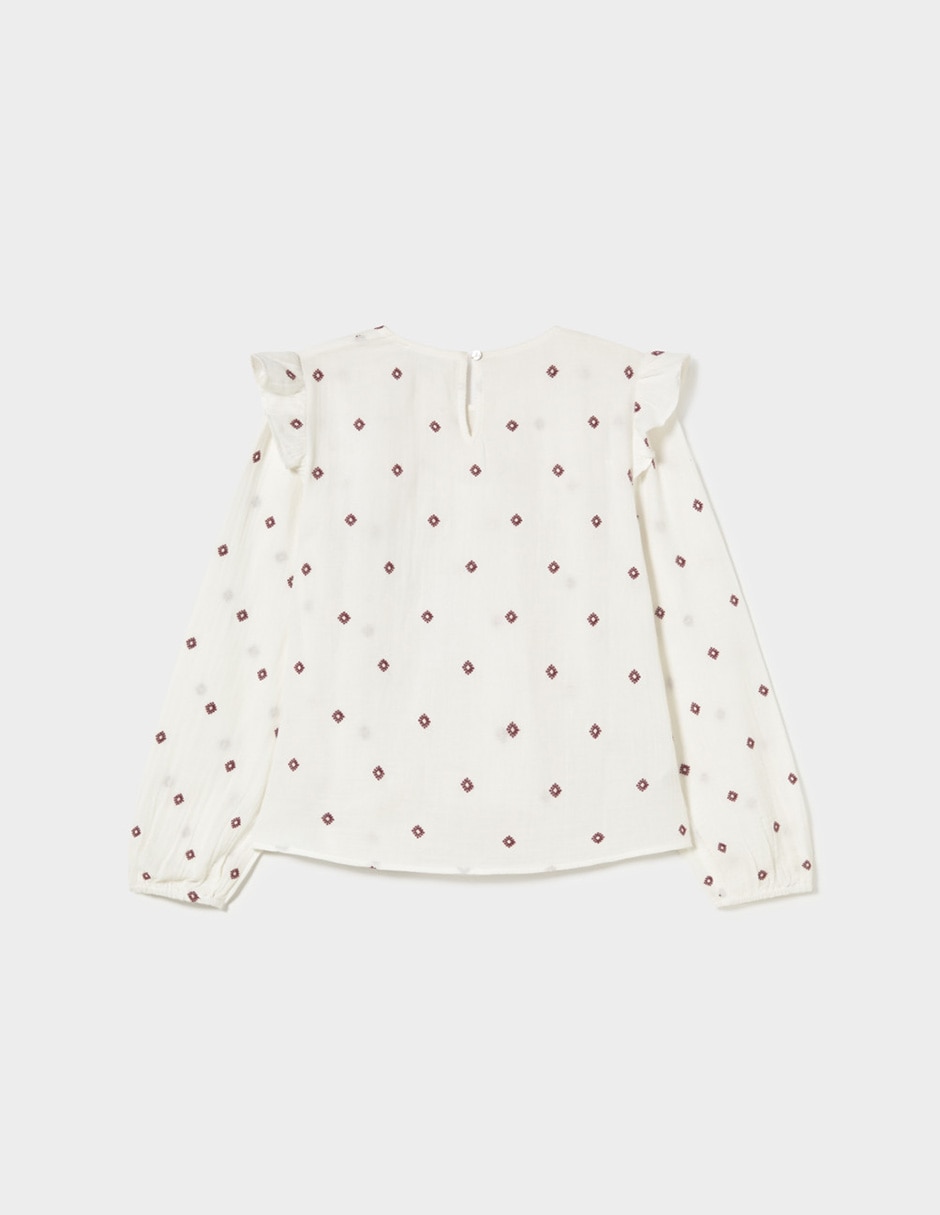 Blusa manga larga para mujer 3