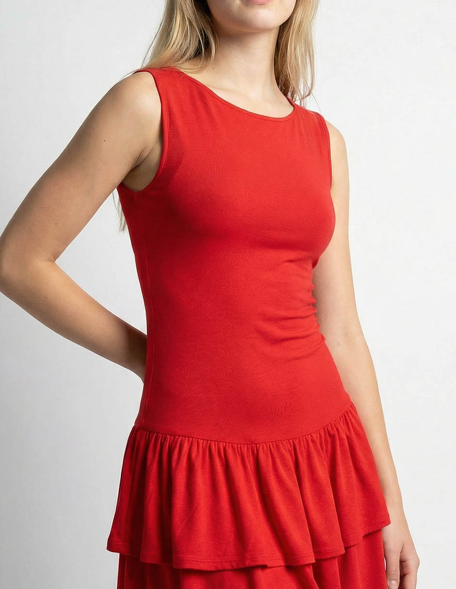 Vestido mini casual para mujer 4