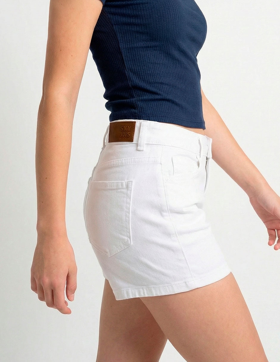 Short de mezclilla para mujer 4