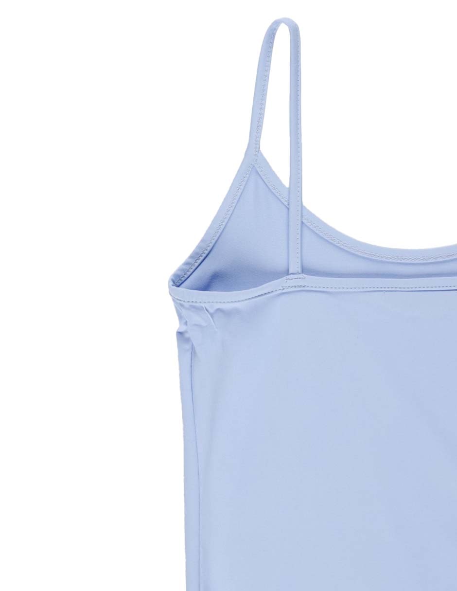 Top cuello redondo tirante delgado 5