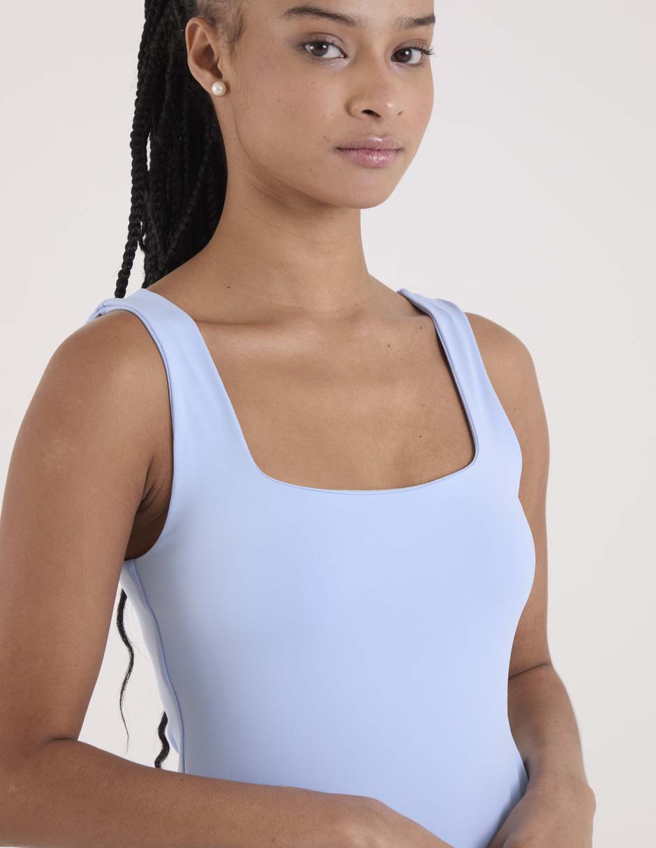 Body escote cuadrado para mujer 4